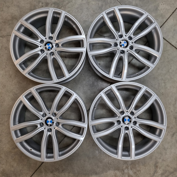 5x120 R19 9.5J ET46 72.6 MAK FAHR Silver