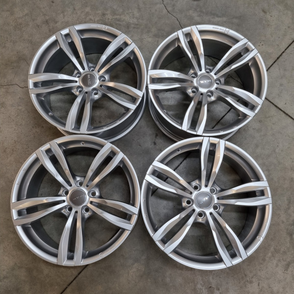 5x120 R19 9.5J ET48 72.6 MAK LUFT Silver