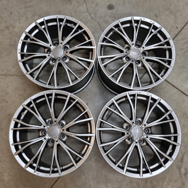 5x120 R18 9J ET28 72.6 MAK MARK Light titan