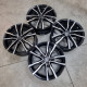 5x114.3 R17 8J ET50 64.1 MAK MILANO/fr4 Black mirror