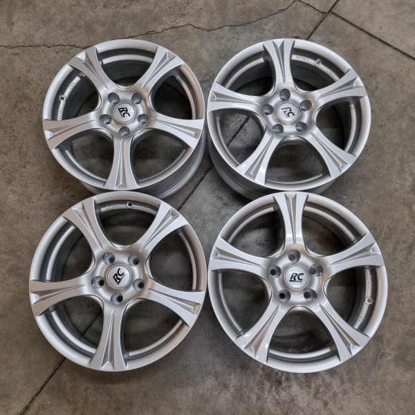5x98 R17 7.5J ET35 58.1 BROCK RC 14 Titan chrome