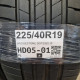 225/40R19 BRIDGESTONE DOT2320,19