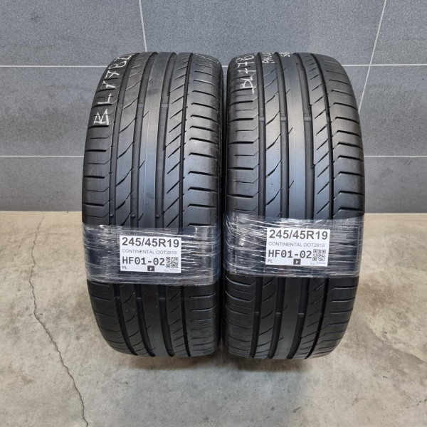 245/45R19 CONTINENTAL DOT2819