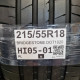 215/55R18 BRIDGESTONE DOT1020