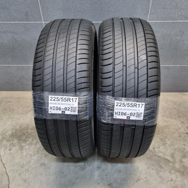 225/55R17 MICHELIN DOT3720,19