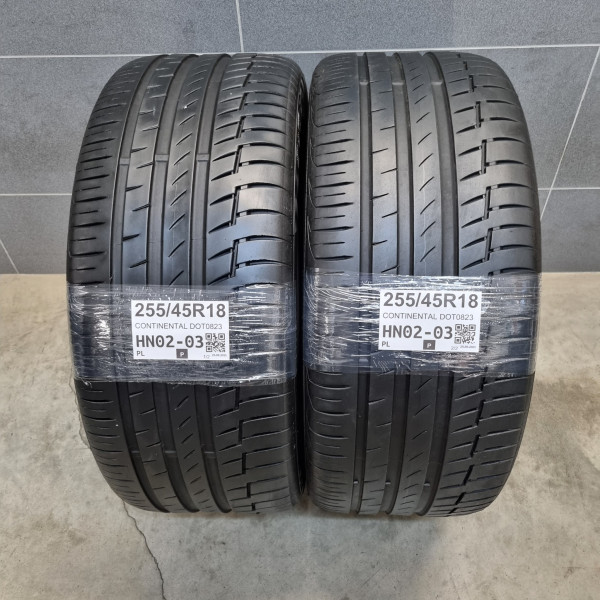 255/45R18 CONTINENTAL DOT0823