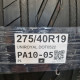 275/40R19 UNIROYAL DOT0522
