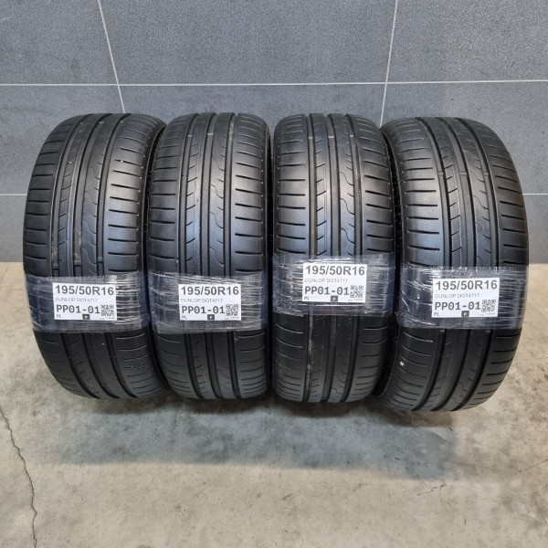 195/50R16 DUNLOP DOT4717