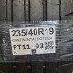 235/40R19 CONTINENTAL DOT0824