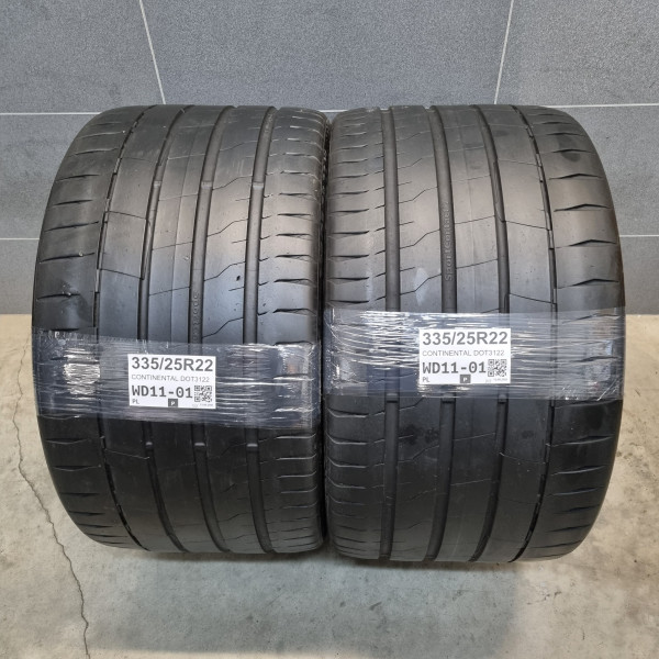 335/25R22 CONTINENTAL DOT3122