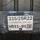 335/25R22 CONTINENTAL DOT3122