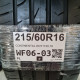 215/60R16 CONTINENTAL DOT1120,19