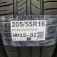 205/55R16 MICHELIN DOT0316