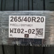 265/40R20 PIRELLI DOT4821