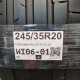 245/35R20 CONTINENTAL DOT2121,20