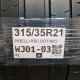 315/35R21 PIRELLI RSC DOT2922