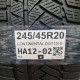 245/45R20 CONTINENTAL DOT1518