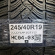 245/40R19 GOODYEAR DOT3121