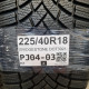 225/40R18 BRIDGESTONE DOT3921