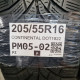 205/55R16 CONTINENTAL DOT1822