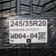 245/35R20 HANKOOK DOT2717