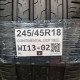 245/45R18 CONTINENTAL DOT1822
