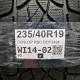 235/40R19 DUNLOP RSC DOT3424