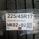 225/45R17 DUNLOP DOT3424