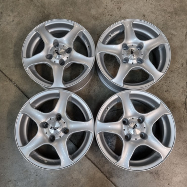4x108 R14 6J ET16 65.1 AEZ ICON 5 Silver