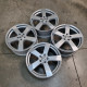 5x100 R15 6J ET45 54.1 DEZENT TD Silver toyota corolla