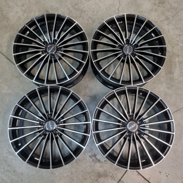 5x100 R17 7J ET38 57.1 MAK VOLARE Black mirror