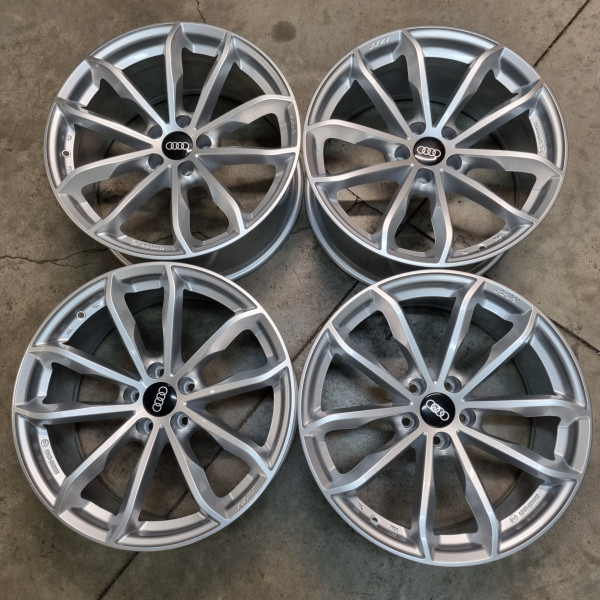 5x112 R19 9J ET21 66.6 MAK 24H-FF Silver