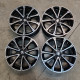 5x108 R16 6.5J ET50 63.40 MAK DAVINCI Black Mirror