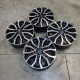 6x120 R16 6.5J ET50 74.56 Dezent KC Dark black/polished