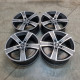 5x130 R18 8J ET43 71.6 OZ SAHARA 5 Matt graphite diamond cut