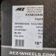 5x127 R18 8.5J ET40 71.6 AEZ YACHT High gloss silver