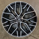5x114.3 R17 7.5J ET48 72.6 CARMANI 20 Ludwig black polish