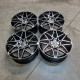 5x120 R18 8J ET35 72.6 Wrath WF-6 BlackPolished