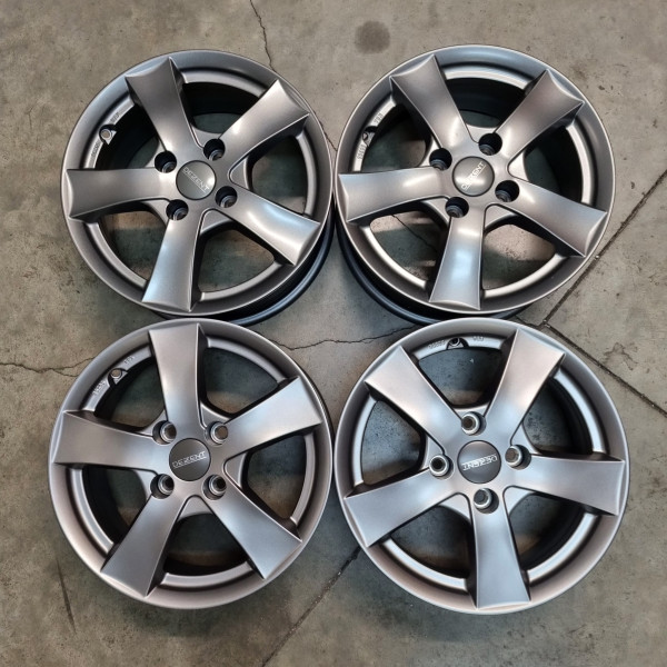 4x108 R15 6J ET38 63.3 DEZENT TX Graphite matt