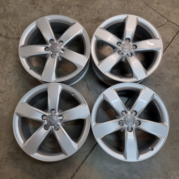 5x112 R18 7.5J ET37 66.6 Borbet ORIGINAL VAG 4G0071498B8Z8 Silver
