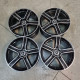5x112 R18 9.0J ET30 66.6 black polished Dezent KG dark