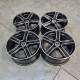 5x112 R18 9.0J ET30 66.6 black polished Dezent KG dark