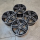 5x112 R18 9.0J ET30 66.6 black polished Dezent KG dark