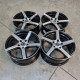 5x112 R17 8J ET45 70.1 DOTZ CP5 DARK Black polished