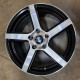 5x112 R17 8J ET45 70.1 DOTZ CP5 DARK Black polished