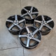 5x112 R17 7J ET45 70.1 DOTZ CP5 Black polished