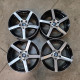 5x112 R17 7J ET45 70.1 DOTZ CP5 Black polished