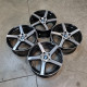 5x112 R17 7J ET45 70.1 DOTZ CP5 Black polished
