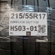 215/55R17 HANKOOK DOT1125