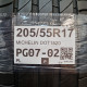 205/55R17 MICHELIN DOT1520